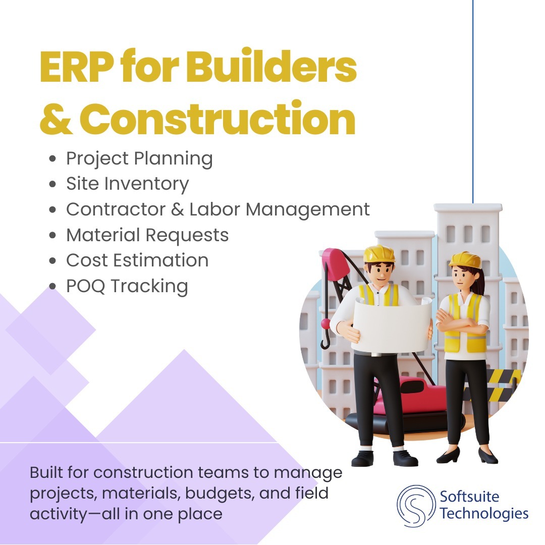 ERP Software for Builders & Construction